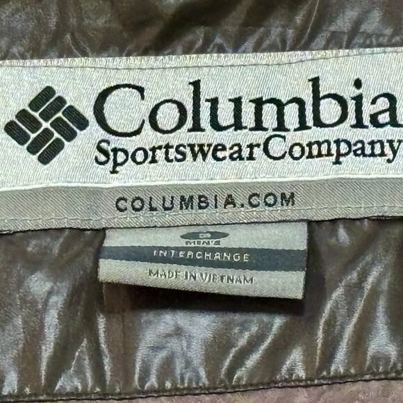 ~~Columbia Jacket Mens S Green/Black Titanium Interchange Full Zip Puffer Jacket - Picture 4 of 5